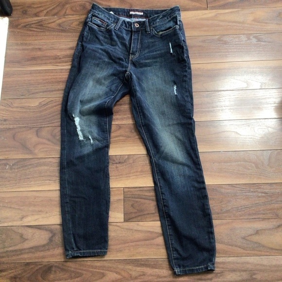 TOMMY Hilfiger High Rise Skinny Ankle Jeans - Picture 11 of 12